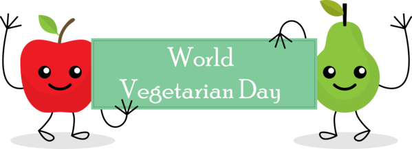Transparent World Vegetarian Day Design Flower Logo for Vegetarian Day for World Vegetarian Day