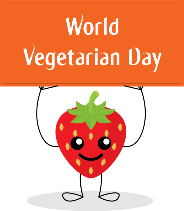 Transparent World Vegetarian Day Line Meter Point for Vegetarian Day for World Vegetarian Day