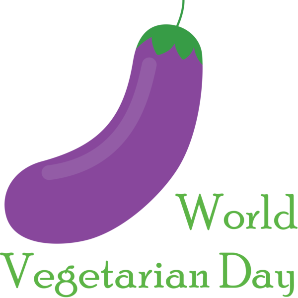 Transparent World Vegetarian Day Vegetable Purple for Vegetarian Day for World Vegetarian Day