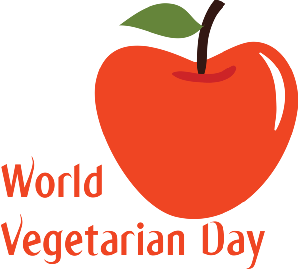 Transparent World Vegetarian Day Superfood Natural foods Logo for Vegetarian Day for World Vegetarian Day