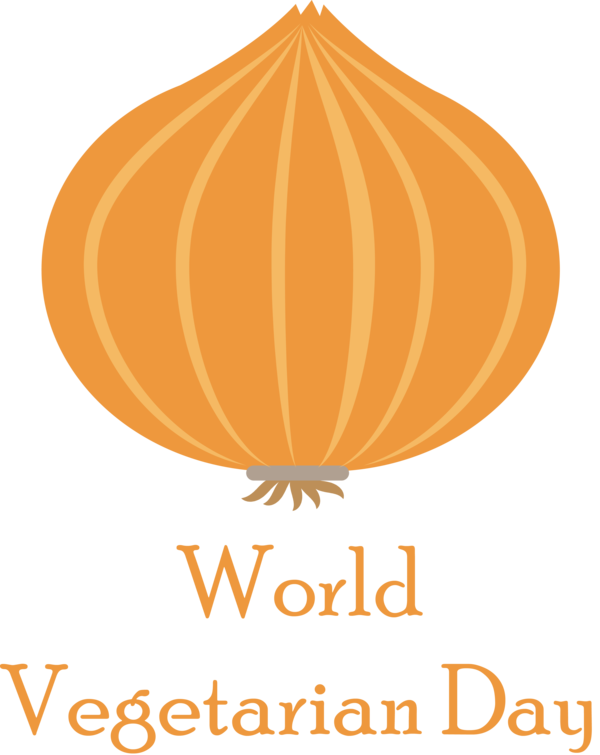 Transparent World Vegetarian Day Meter Pumpkin Commodity for Vegetarian Day for World Vegetarian Day