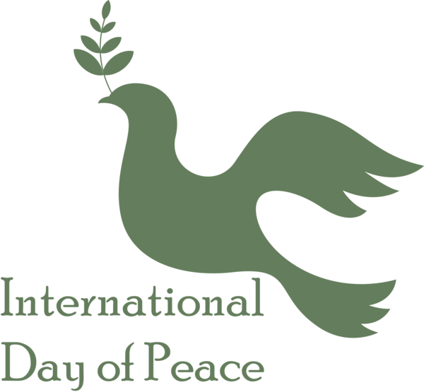 Transparent International Day of Peace Chicken Logo Beak for World Peace Day for International Day Of Peace