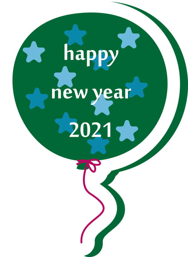 Transparent New Year Leaf Logo Green for Happy New Year for New Year
