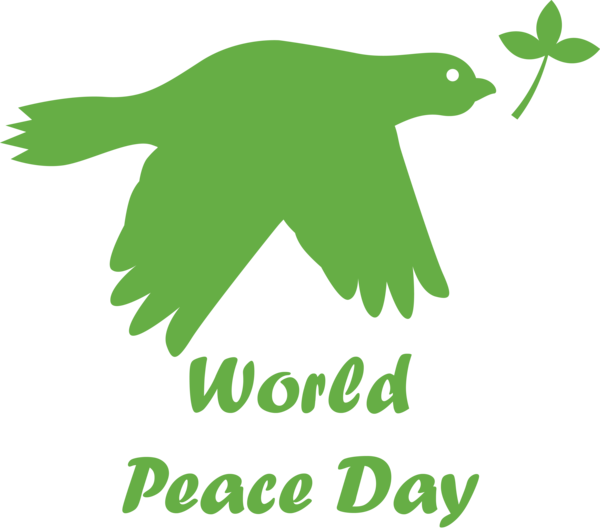 Transparent International Day of Peace Plant stem Logo Frogs for World Peace Day for International Day Of Peace