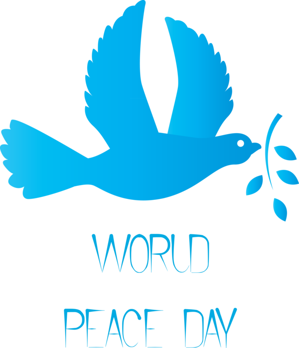 Transparent International Day of Peace Logo Beak Leaf for World Peace Day for International Day Of Peace