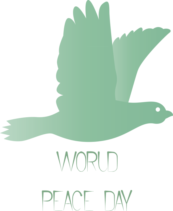 Transparent International Day of Peace Beak Ducks Logo for World Peace Day for International Day Of Peace