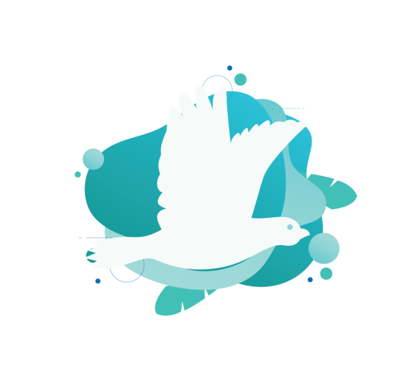 Transparent International Day of Peace Poster Logo for World Peace Day for International Day Of Peace