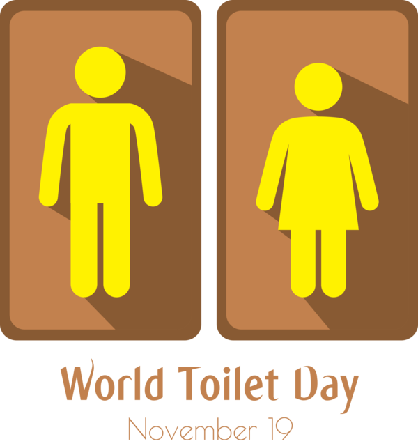 Transparent World Toilet Day Logo Icon Organization for Toilet Day for World Toilet Day
