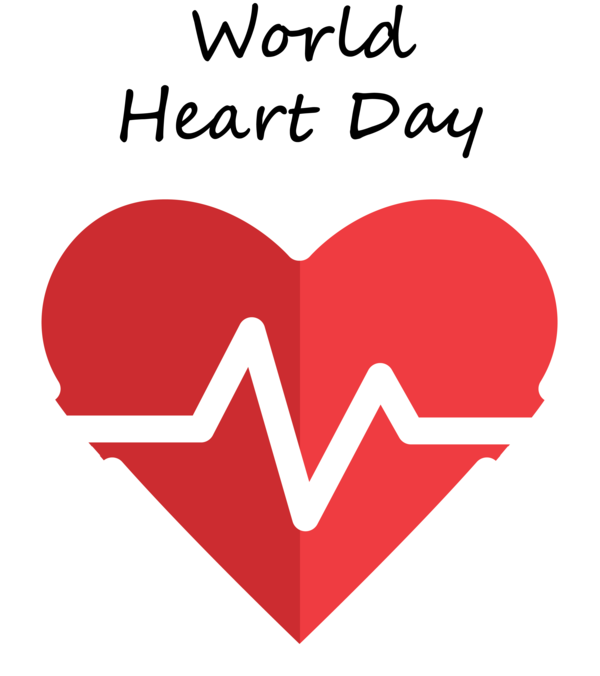 Transparent World Heart Day Logo Dango Angle for Heart Day for World Heart Day