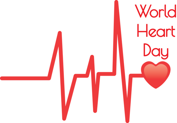 Transparent World Heart Day Logo London Fashion Week Font for Heart Day for World Heart Day