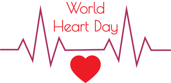 Transparent World Heart Day Angle Line Point for Heart Day for World Heart Day