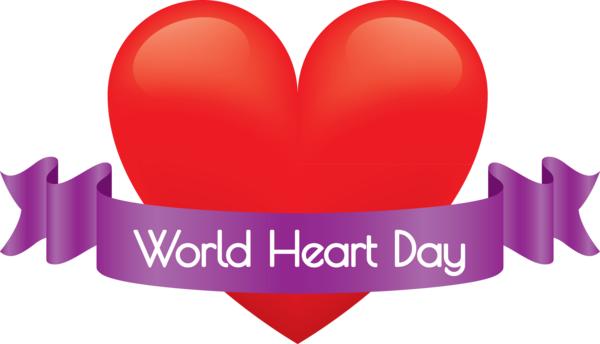 Transparent World Heart Day Logo Heart Font for Heart Day for World Heart Day