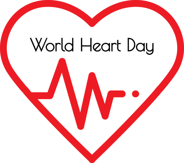 Transparent World Heart Day Heart Health Care Heart rate for Heart Day for World Heart Day