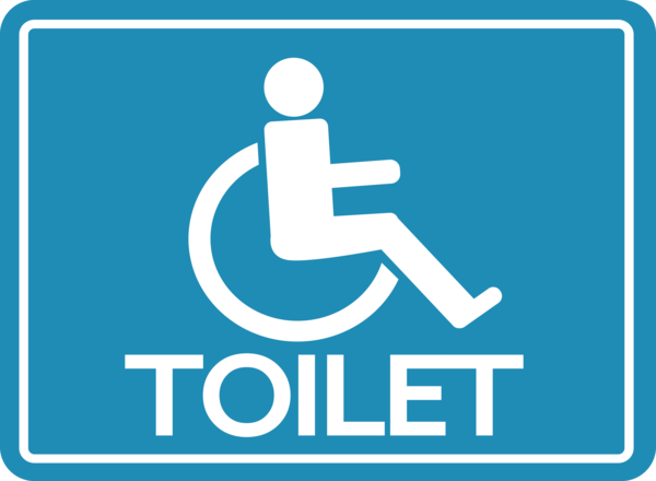 Transparent World Toilet Day Public toilet Toilet Disability for Toilet Sign for World Toilet Day