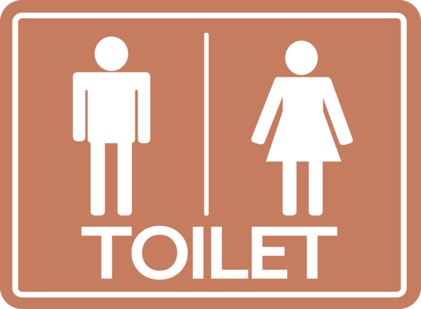 Transparent World Toilet Day Public toilet Gender symbol Toilet for Toilet Sign for World Toilet Day