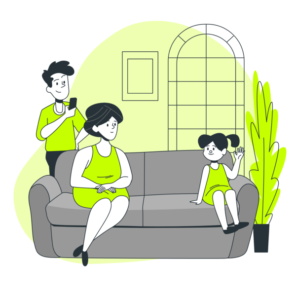 Transparent Family Day Cartoon Father for Happy Family Day for Family Day