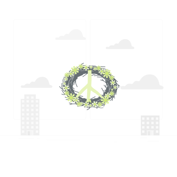 Transparent International Day of Peace Logo Font Meter for Make Peace Not War for International Day Of Peace