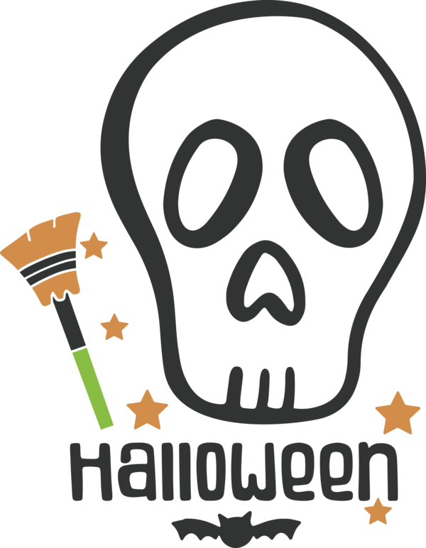 Transparent Halloween Design Archive Logo for Happy Halloween for Halloween