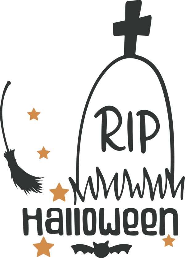 Transparent Halloween Logo Cartoon Birds for Happy Halloween for Halloween