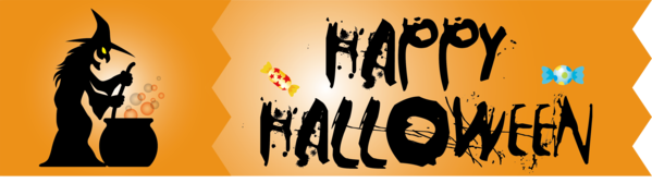 Transparent halloween Poster Font Meter for Happy Halloween for Halloween