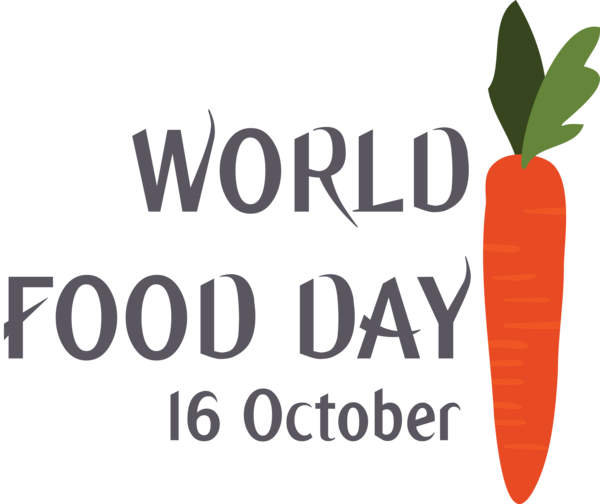 Transparent World Food Day Logo Line Superfood for Food Day for World Food Day