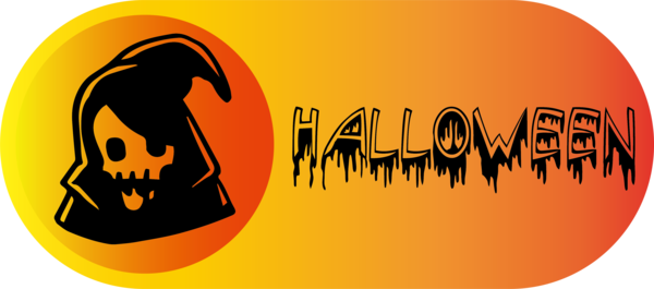 Transparent halloween Jack-o'-lantern Logo Font for Happy Halloween for Halloween