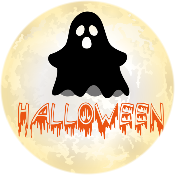 Transparent halloween Logo Font Meter for Happy Halloween for Halloween