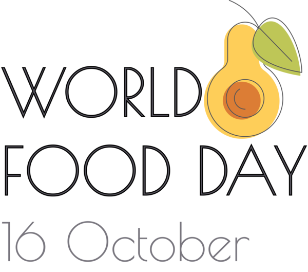 Transparent World Food Day Logo Design Diagram for Food Day for World Food Day