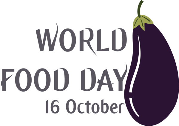 Transparent World Food Day Logo Font Meter for Food Day for World Food Day