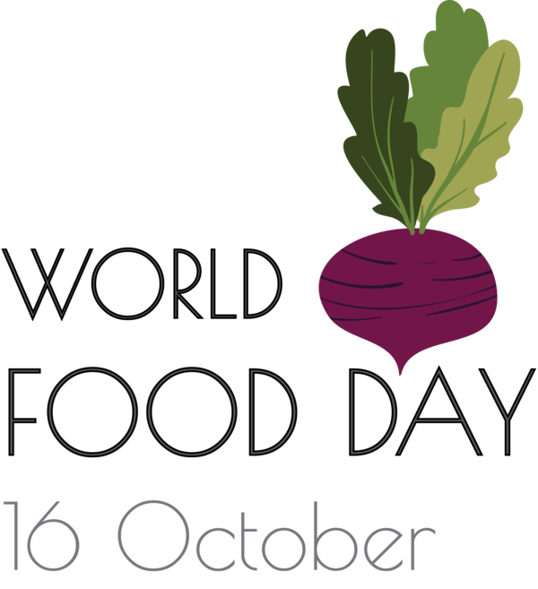 Transparent World Food Day Plant stem Leaf Logo for Food Day for World Food Day