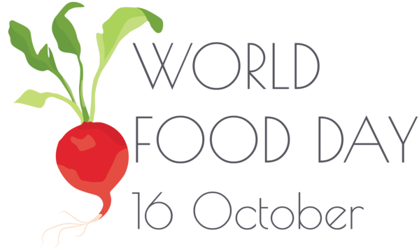 Transparent World Food Day Vegetable Natural foods Superfood for Food Day for World Food Day