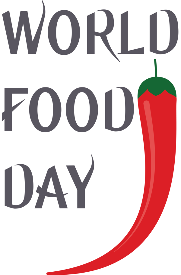 Transparent World Food Day Logo Sign Line for Food Day for World Food Day