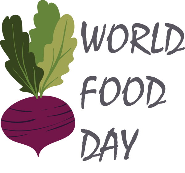 Transparent World Food Day Plant stem Leaf Flower for Food Day for World Food Day