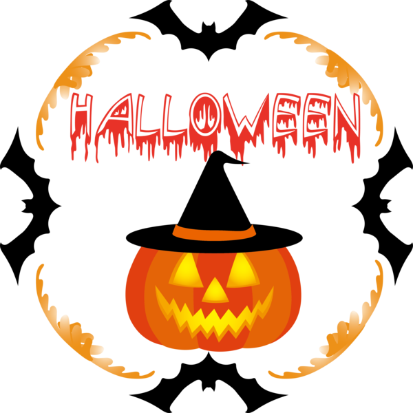 Transparent Halloween Jack-o'-lantern Meter Lantern for Happy Halloween for Halloween
