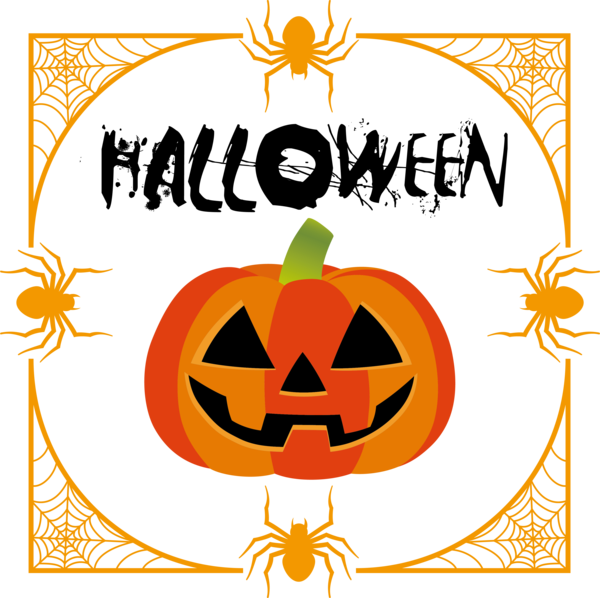 Transparent Halloween Jack-o'-lantern Line Meter for Happy Halloween for Halloween