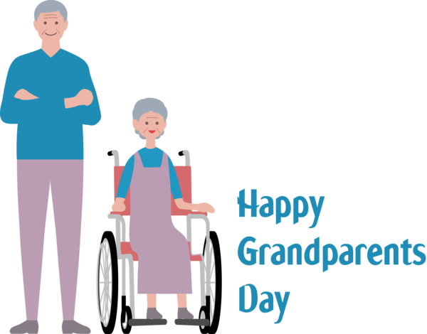 Transparent National Grandparents Day Sakai Public Relations Cartoon for Grandparents Day for National Grandparents Day