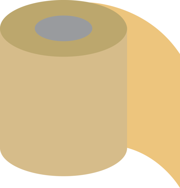 Transparent World Toilet Day Yellow Paper Font for Toilet Paper for World Toilet Day