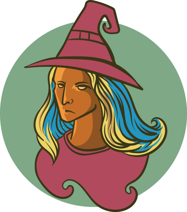 Transparent Halloween Hat for Witch for Halloween