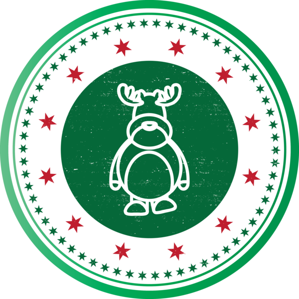 Transparent Christmas Logo for Christmas Stamp for Christmas