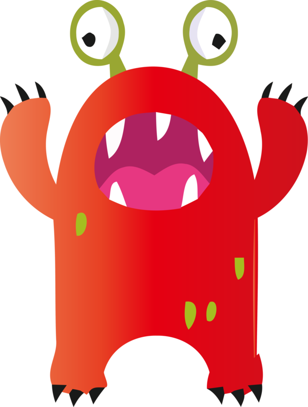 Transparent Halloween Cartoon Character Snout for Halloween Monster for Halloween