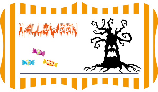 Transparent Halloween Halloween Halloween Logo Cartoon for Happy Halloween for Halloween