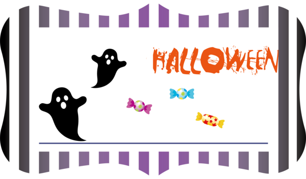 Transparent Halloween Logo Line art Halloween for Happy Halloween for Halloween