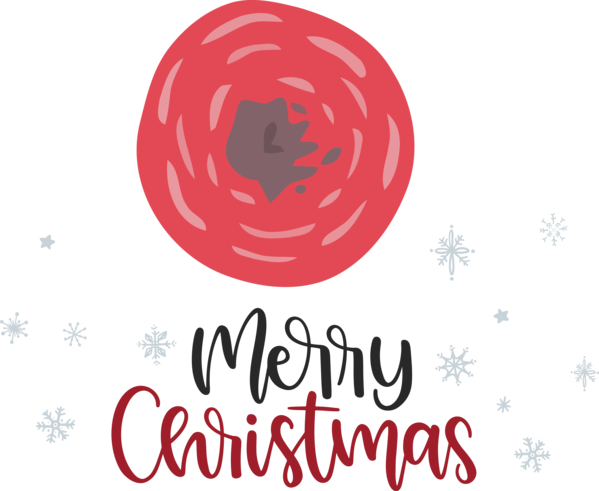Transparent Christmas Logo Font Design for Merry Christmas for Christmas