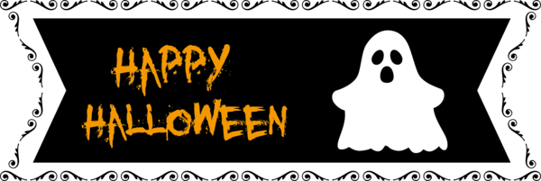 Transparent Halloween Design Poster Font for Happy Halloween for Halloween
