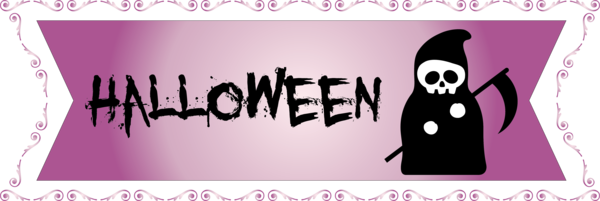 Transparent Halloween Logo Font Design for Happy Halloween for Halloween