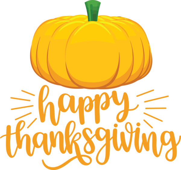 Transparent Thanksgiving Squash Jack-o'-lantern Calabaza for Happy Thanksgiving for Thanksgiving