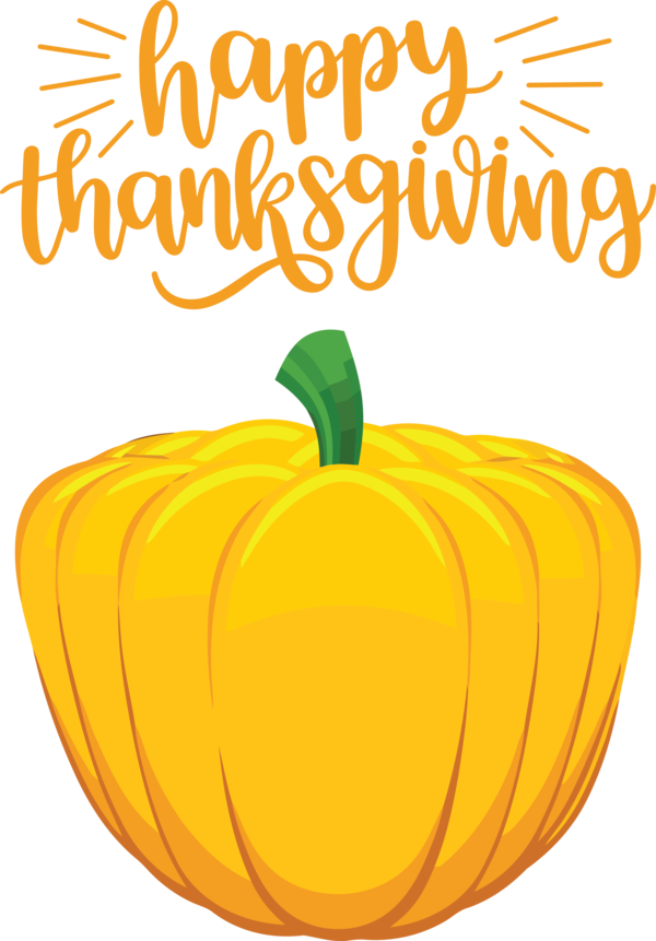 Transparent Thanksgiving Squash Calabaza Jack-o'-lantern for Happy Thanksgiving for Thanksgiving