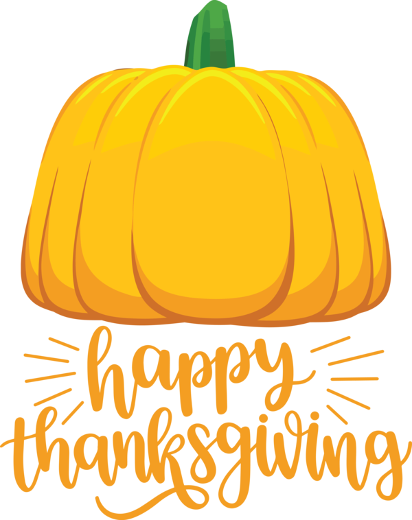 Transparent Thanksgiving Squash Jack-o'-lantern Calabaza for Happy Thanksgiving for Thanksgiving