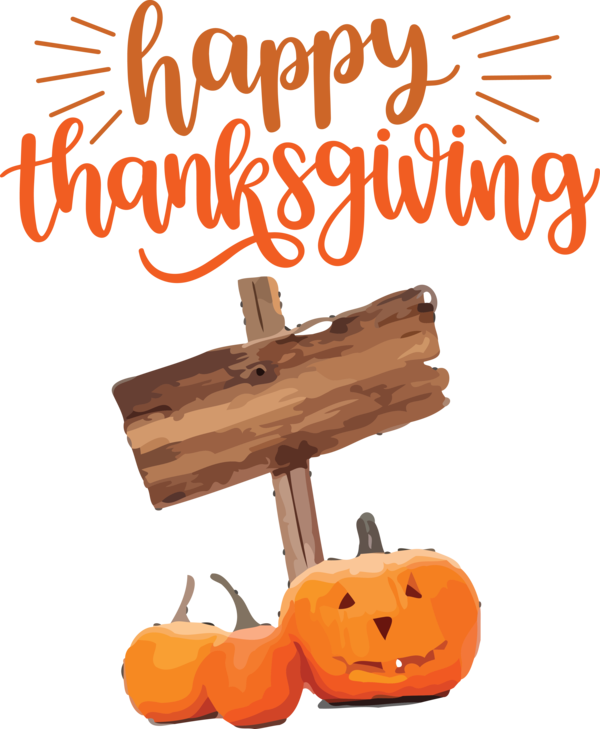 Transparent Thanksgiving Produce Cartoon Pumpkin for Happy Thanksgiving for Thanksgiving