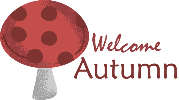 Transparent Thanksgiving Logo Font Maroon for Hello Autumn for Thanksgiving